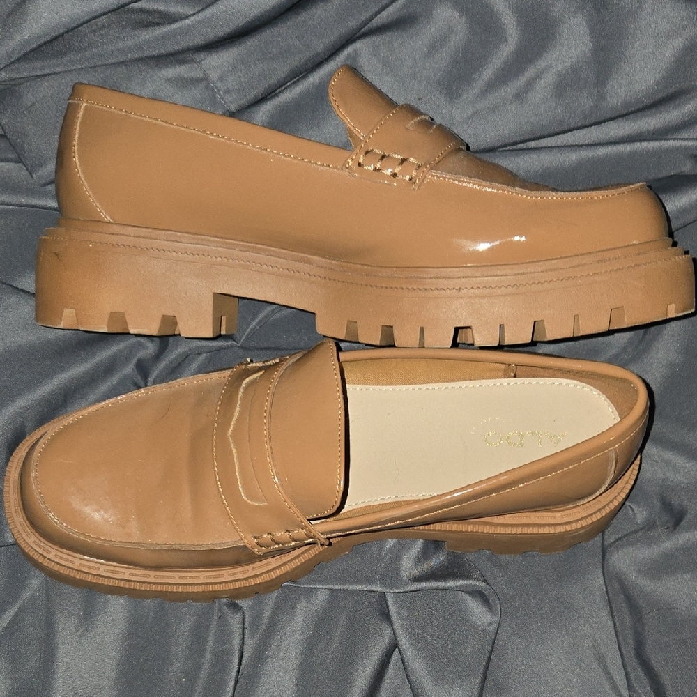 Aldo Tan Loafers for Women